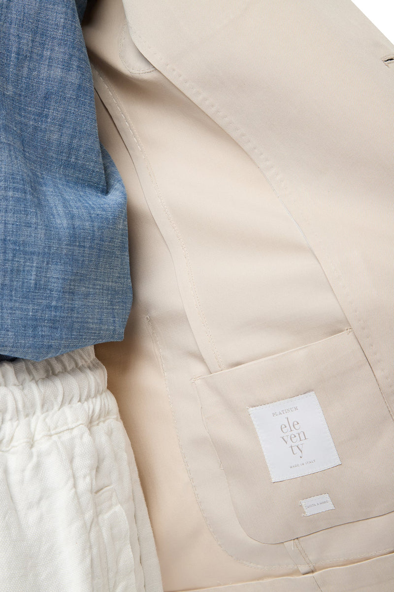 SOFT JACKET WITH 3 PATCH POCKETS