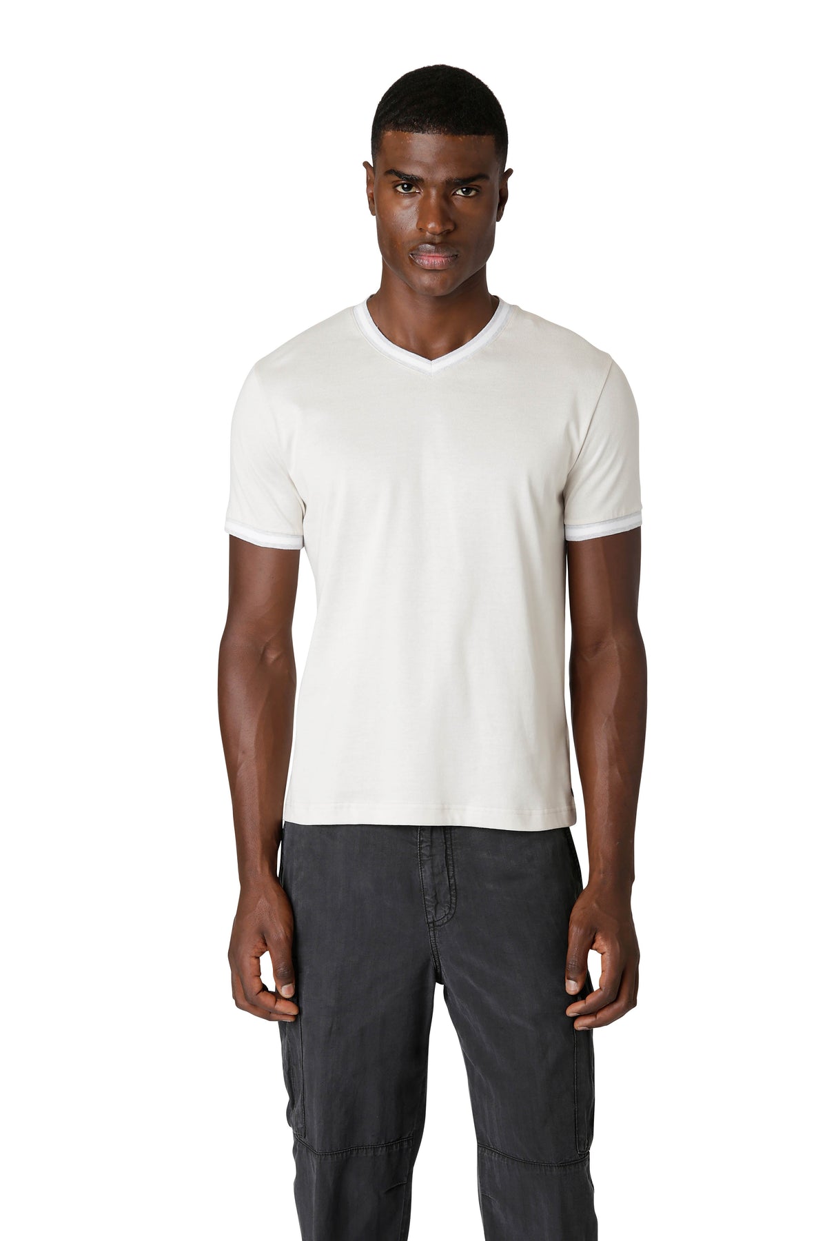 Tシャツ・カットソー Eleventy IN JERSEY DOPPIO COLLO FONDO E POL T-SHIRT – Eleventy Canada