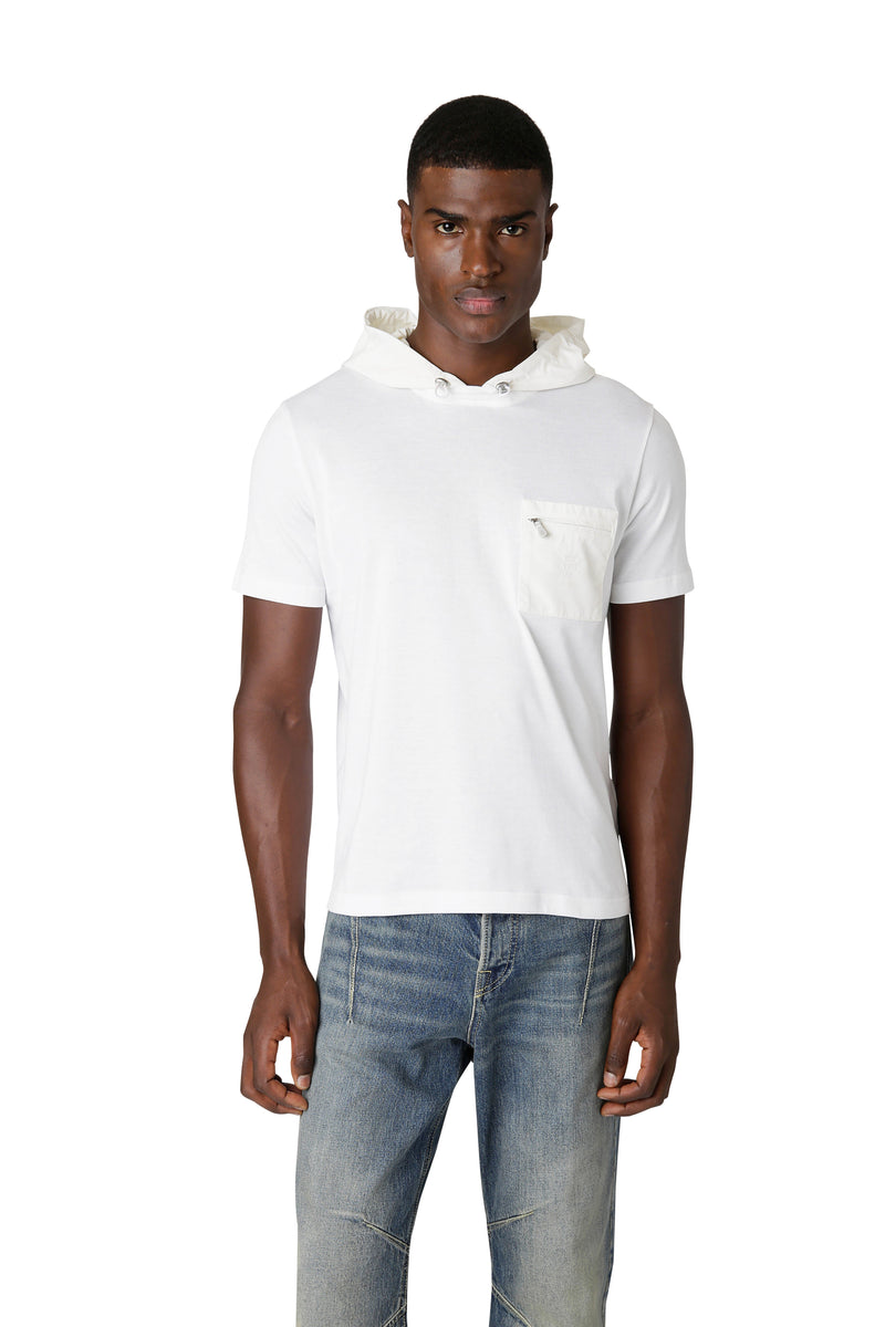 T-SHIRT WITH HOOD