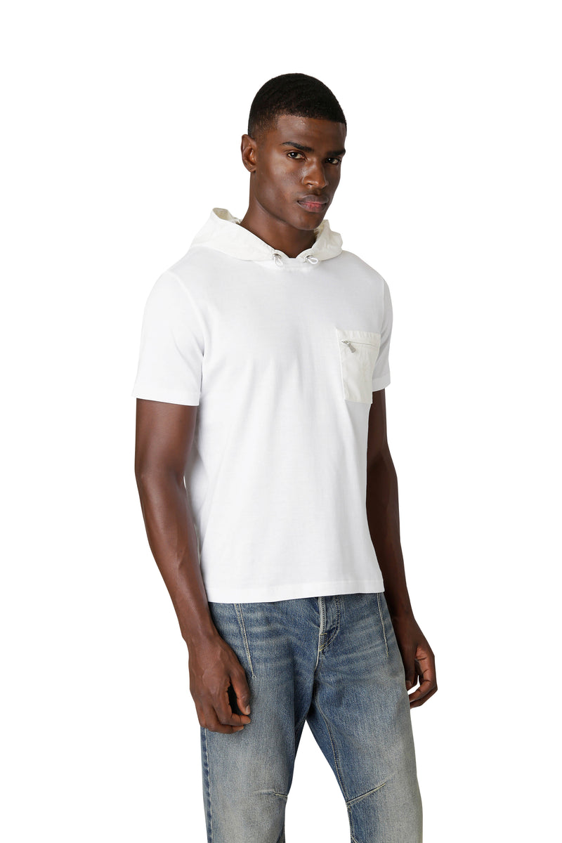 T-SHIRT WITH HOOD