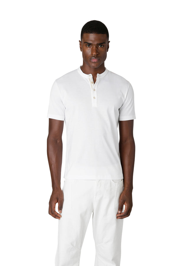 SERAFINO T-SHIRT 4 BUTTONS