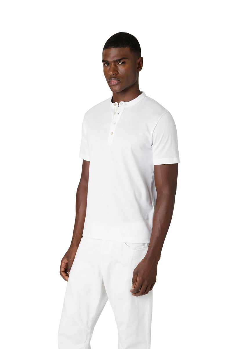 SERAFINO T-SHIRT 4 BUTTONS