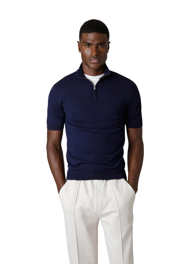 HALF-ZIP SWEATER 