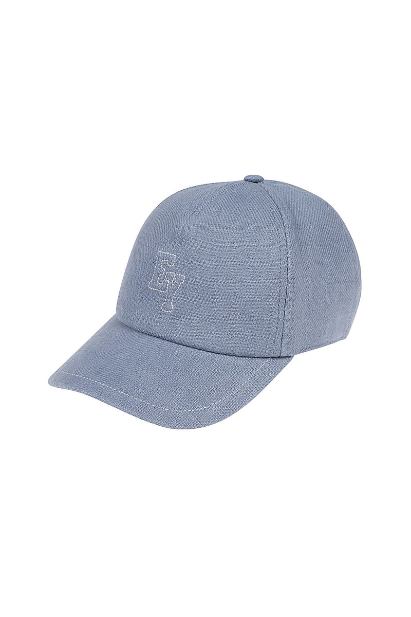 LINEN BASEBALL CAP
