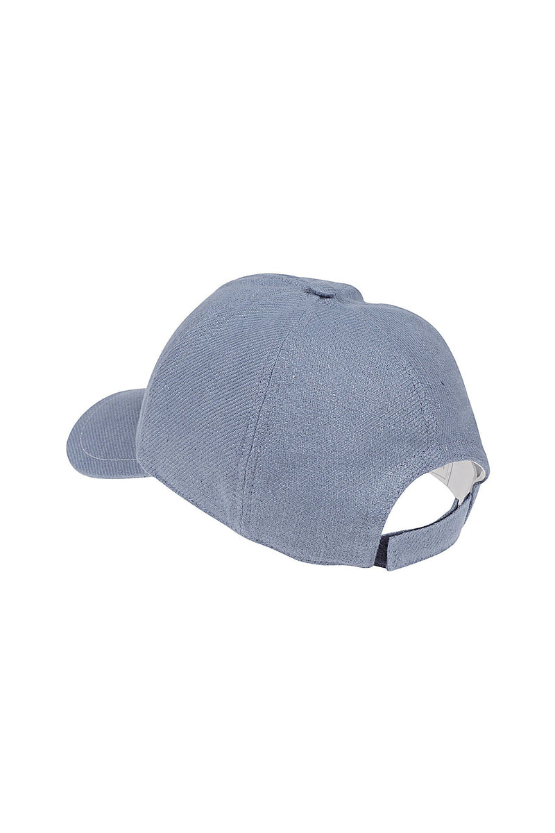 LINEN BASEBALL CAP