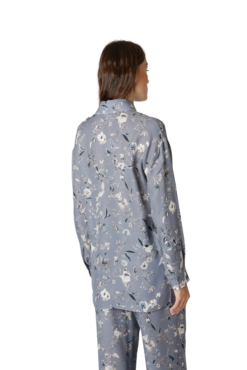 PRINTED TWO BIG POCKET SHIRT