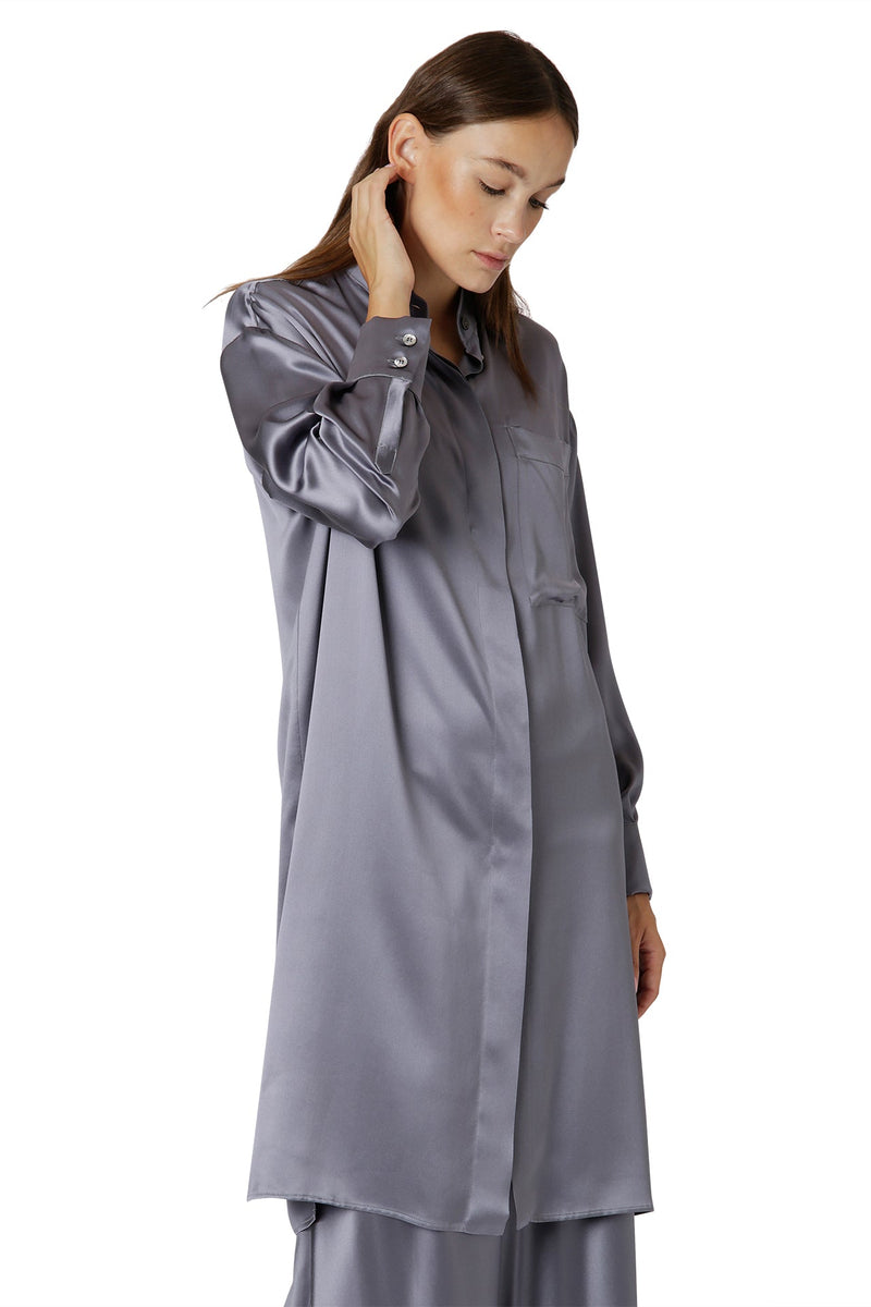 LONG SHIRT WITH POCKET