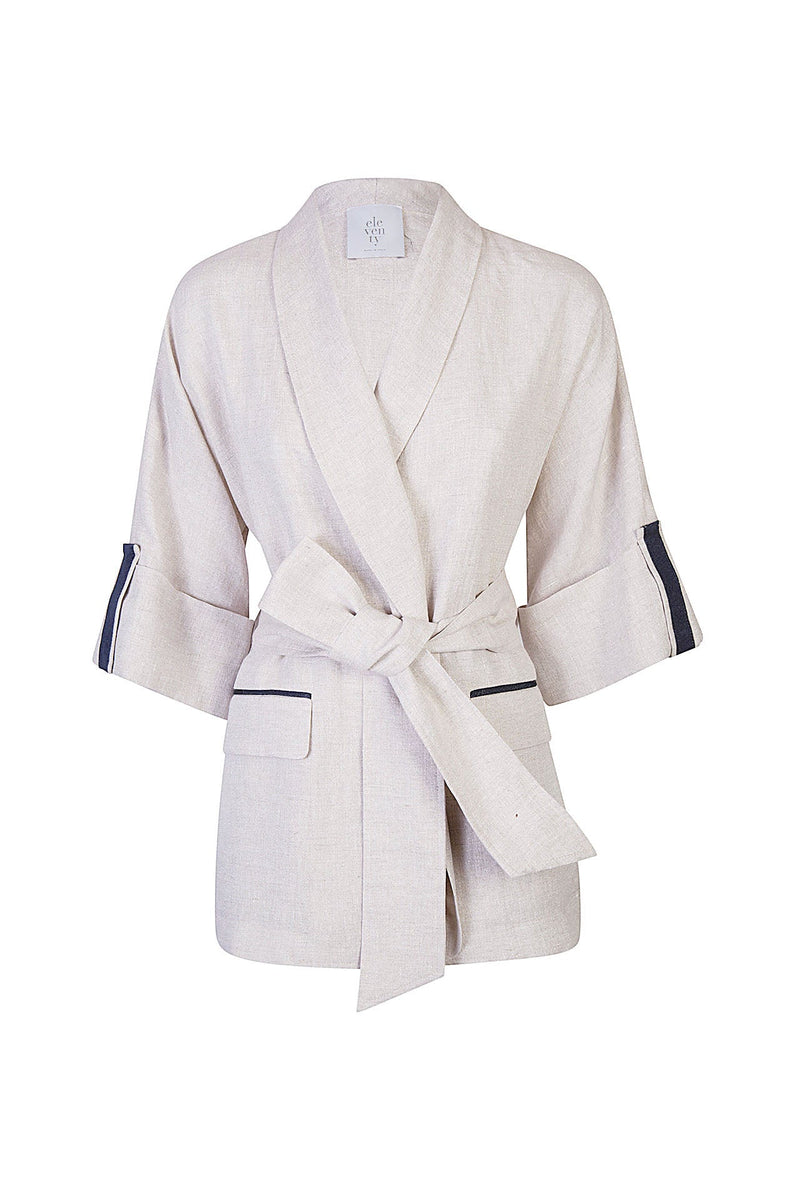 JACKET WITH BELT