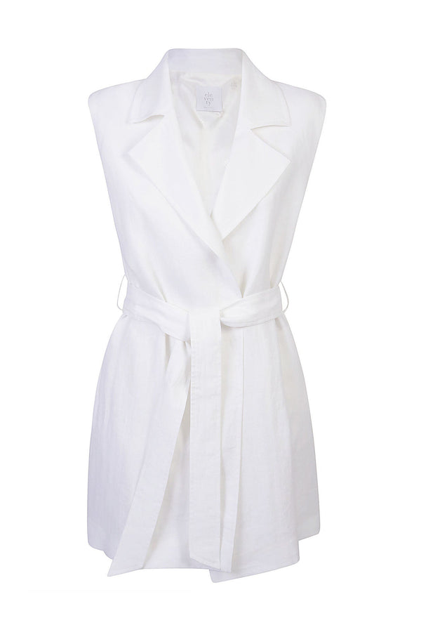 VEST WITH BELT