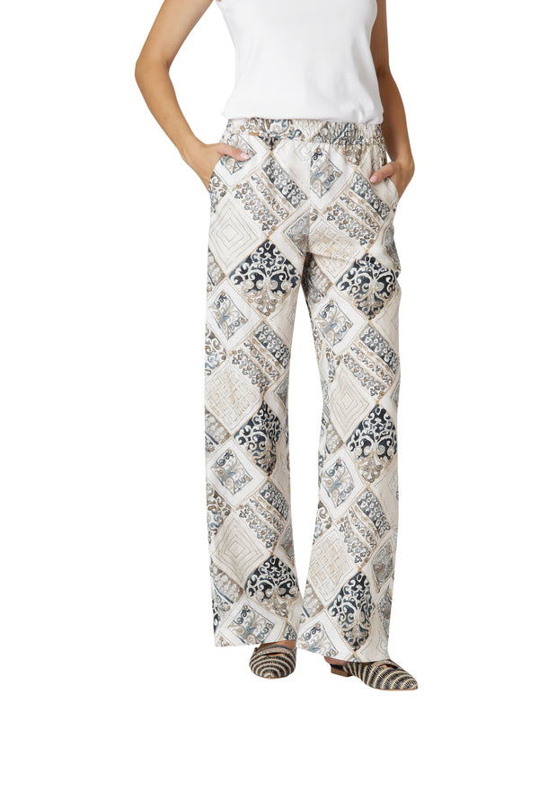 PALAZZO PRINT PANTS