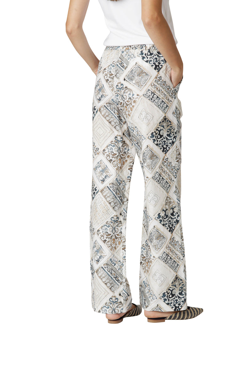 PALAZZO PRINT PANTS