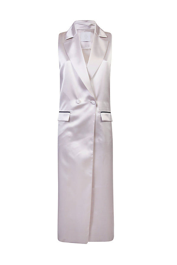 SLEEVELESS DUST COAT