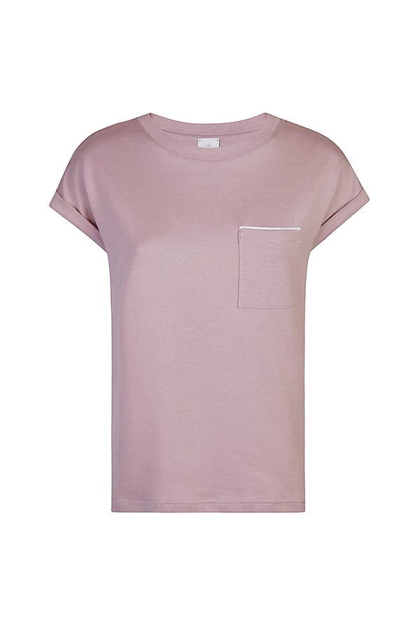 CREW NECK T-SHIRT WITH POCKET