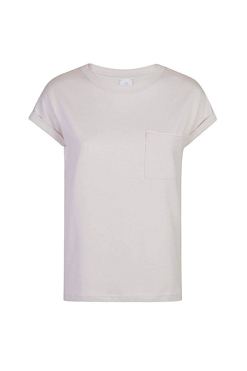 CREW NECK T-SHIRT WITH POCKET
