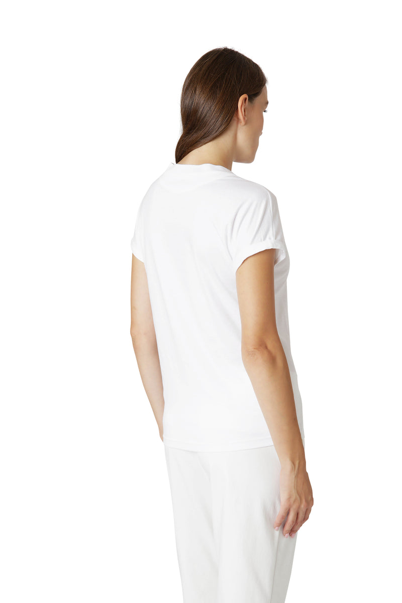 CREW NECK T-SHIRT WITH POCKET