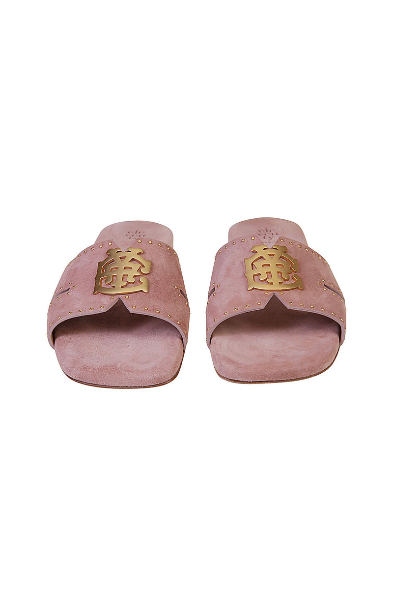 FLAT SUEDE SANDAL
