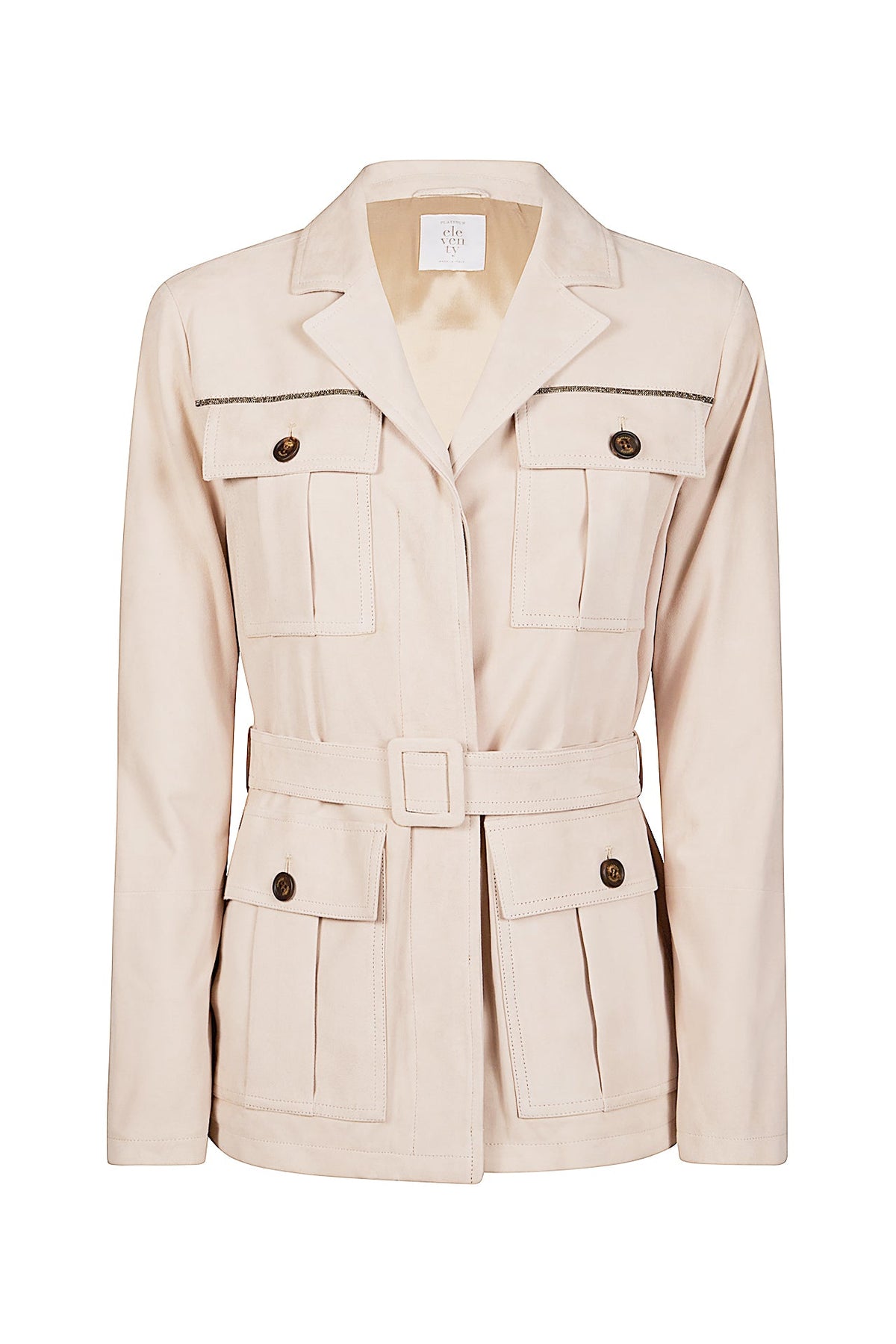 ジャケット ELEVENTY Women Outer K85GBTK04 PE162 Beige WOMEN'S JACKETS – Eleventy Milano USA