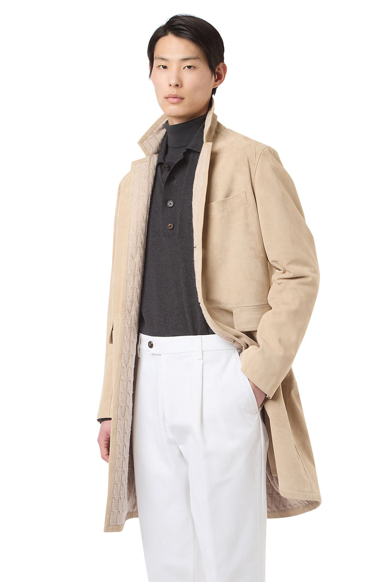 STANDING COLLAR COAT