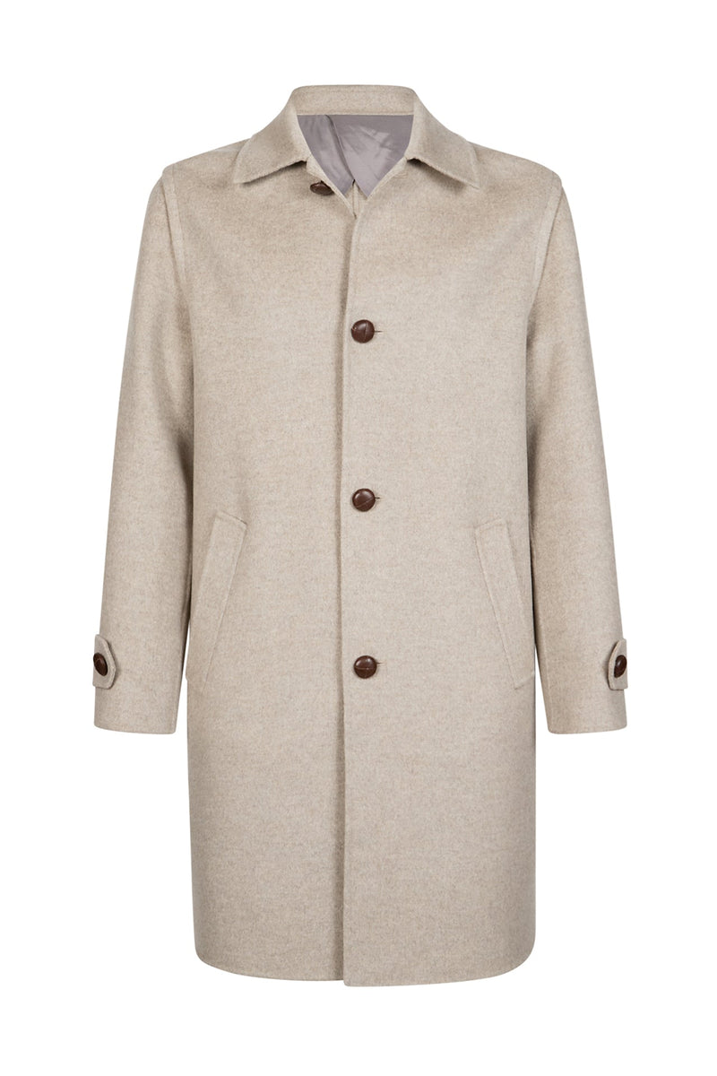 4BT COAT WITH SHIRT COLLAR