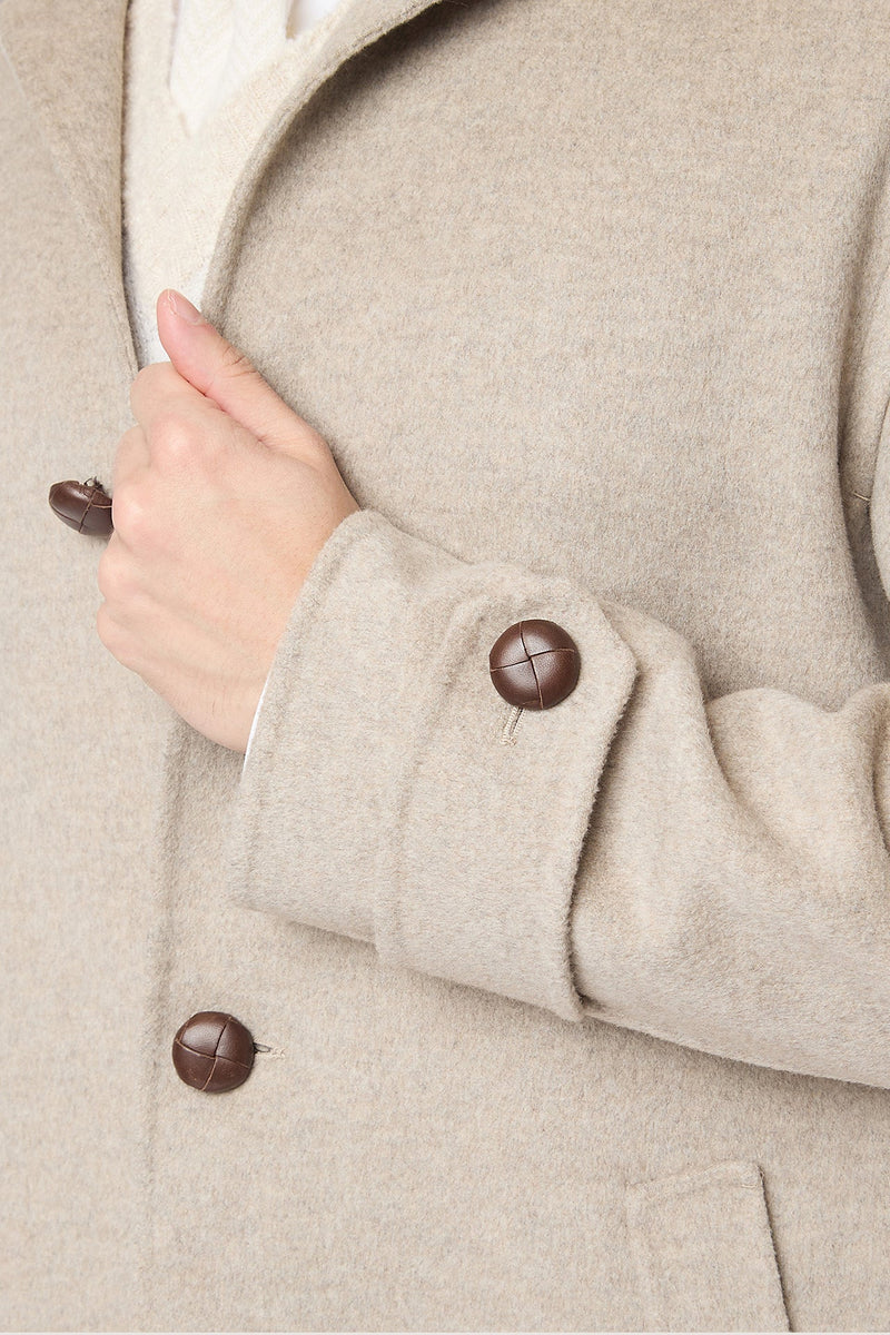 4BT COAT WITH SHIRT COLLAR