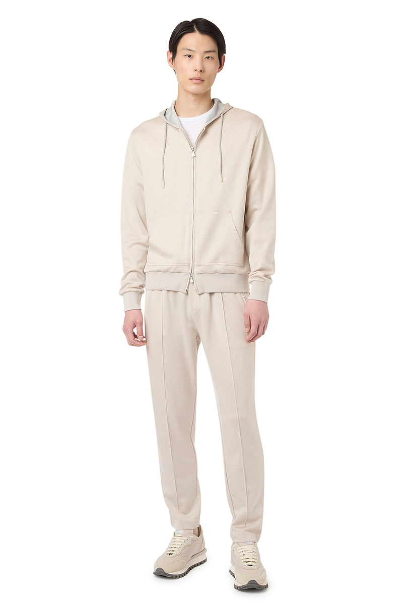 FULL ZIP HOODED SWEATSHIRT