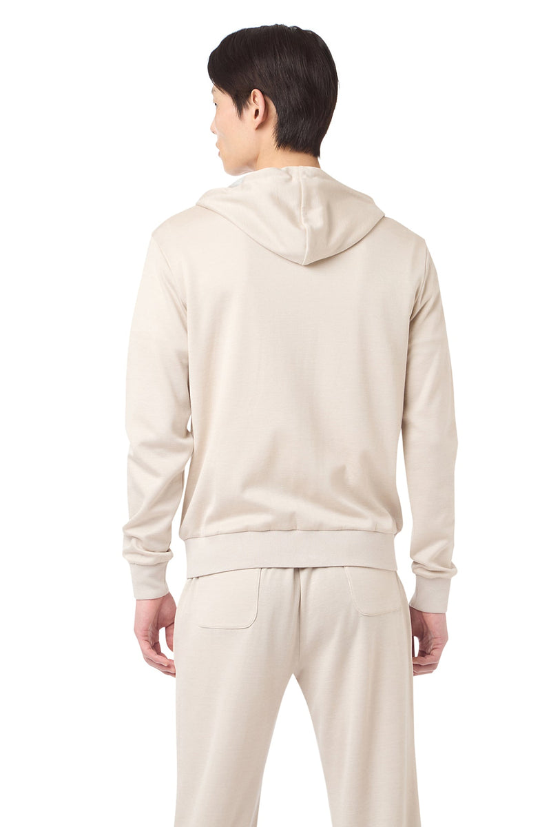FULL ZIP HOODED SWEATSHIRT