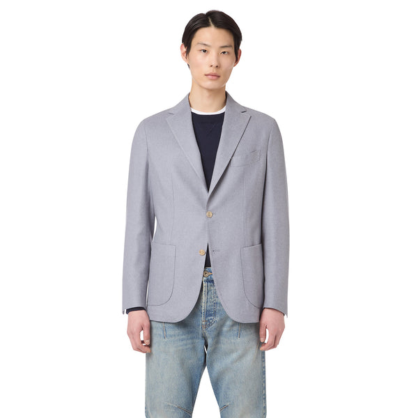 SOFT JACKET WITH PATCH POCKET