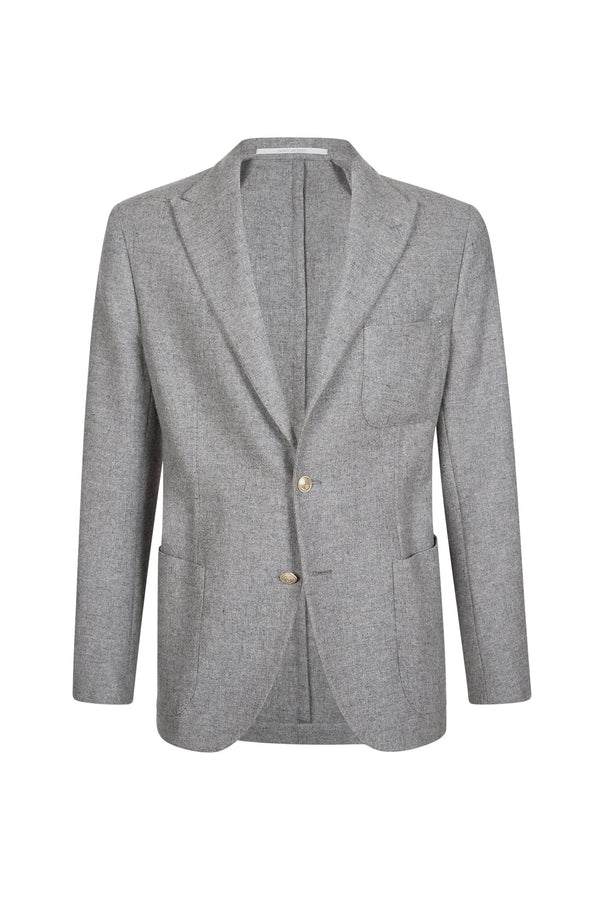 SOFT JACKET WITH 3 PATCH POCKETS