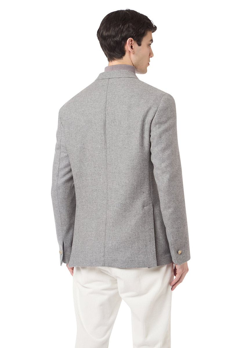 SOFT JACKET WITH 3 PATCH POCKETS