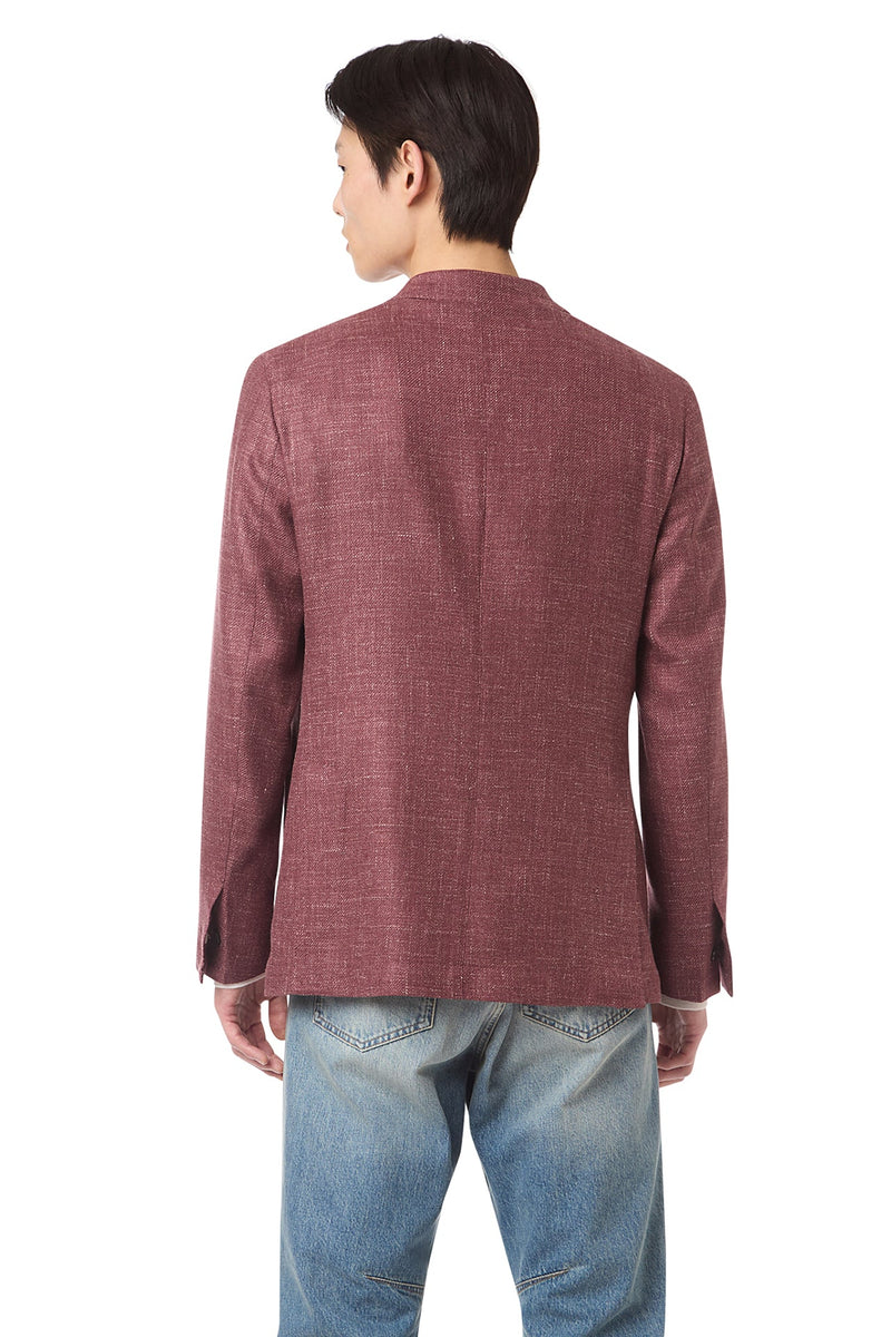 SOFT JACKET WITH 3 PATCH POCKETS