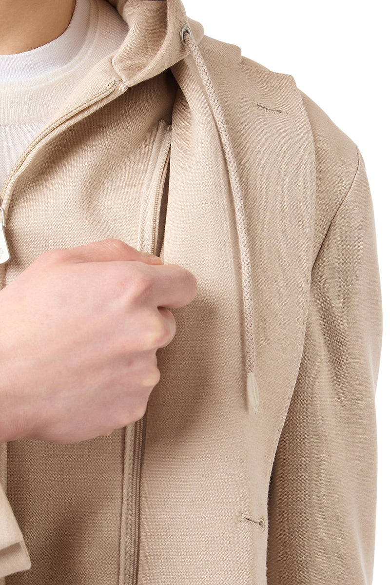 MP HOODED BIKINI JACKET