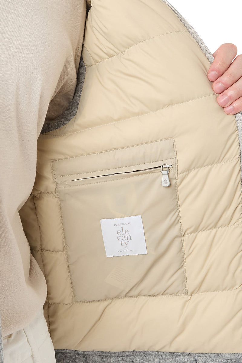 HOODED VEST