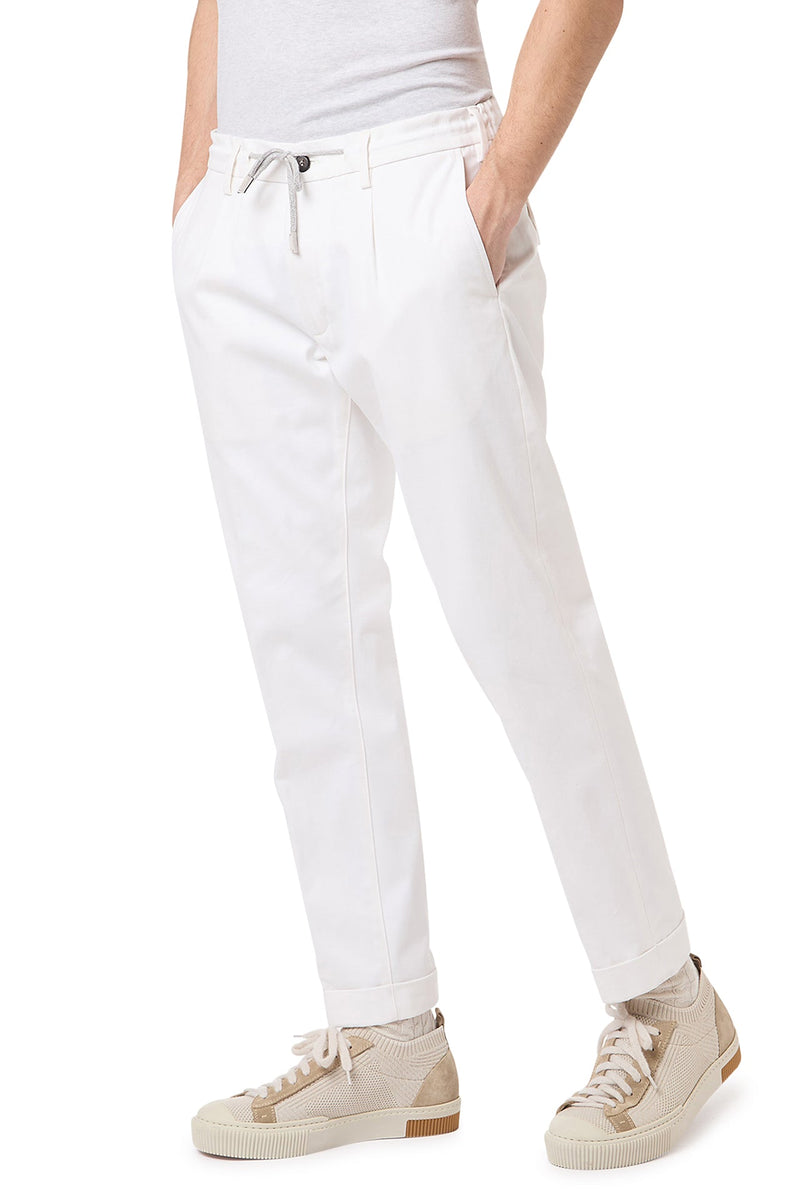 CASHMERE COTTON TROUSERS