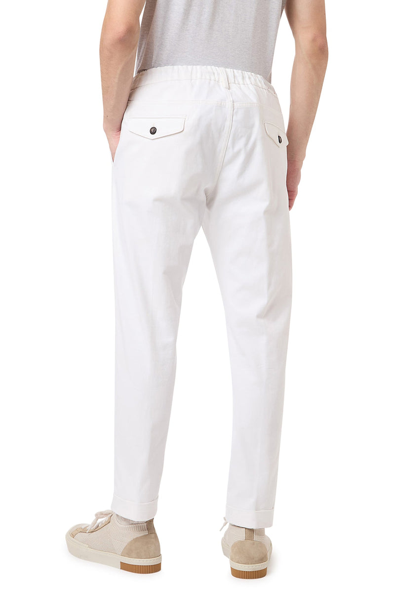 CASHMERE COTTON TROUSERS