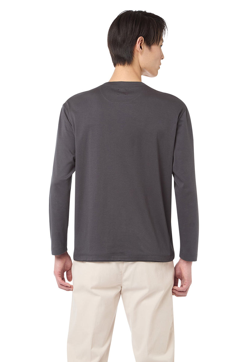 MODAL COTTON CREW NECK T-SHIRT