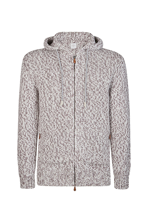 FULL ZIP HOODED SWEATER