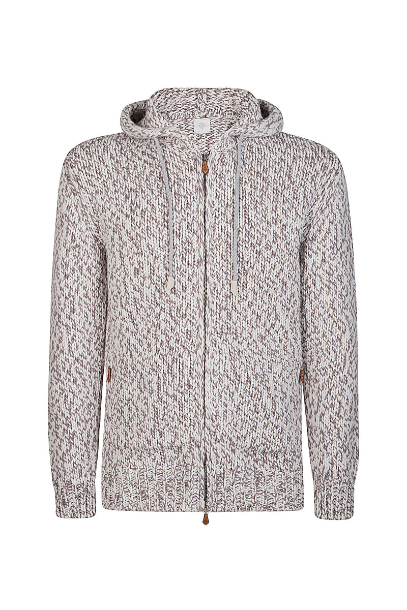 FULL ZIP HOODED SWEATER