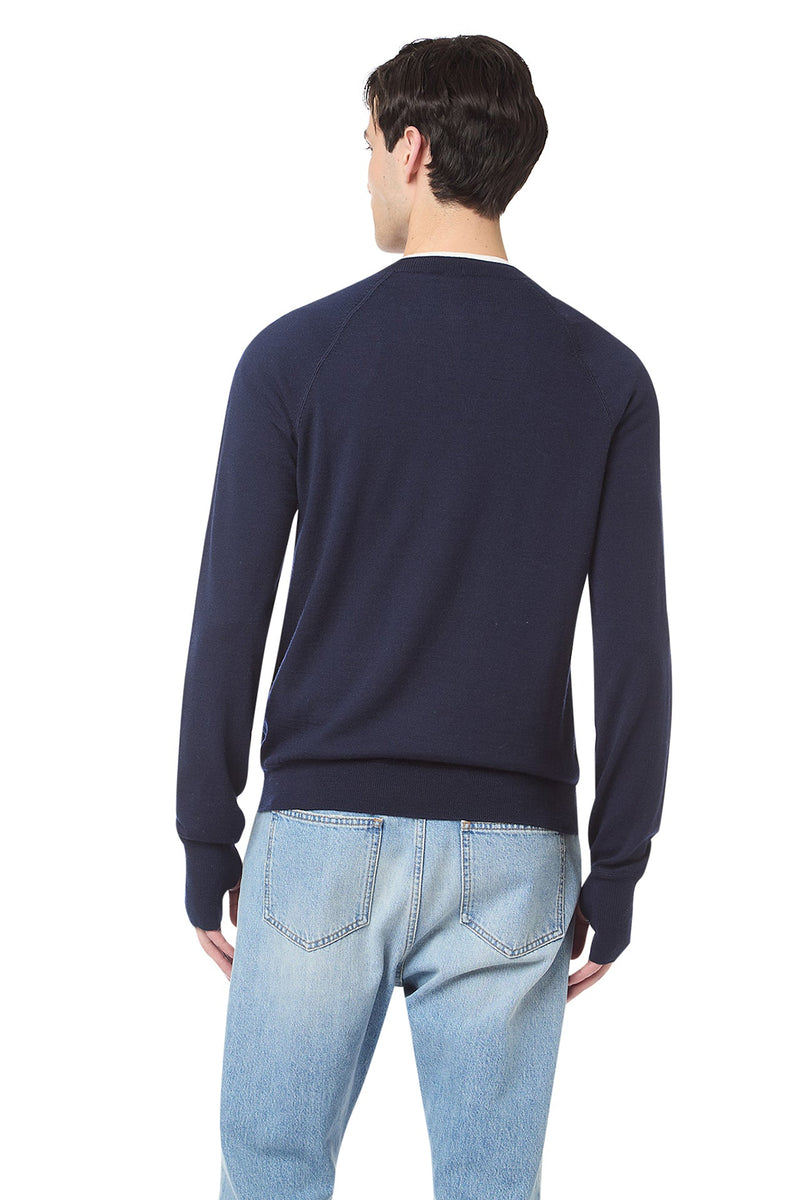 RAGLAN CREW NECK SWEATER