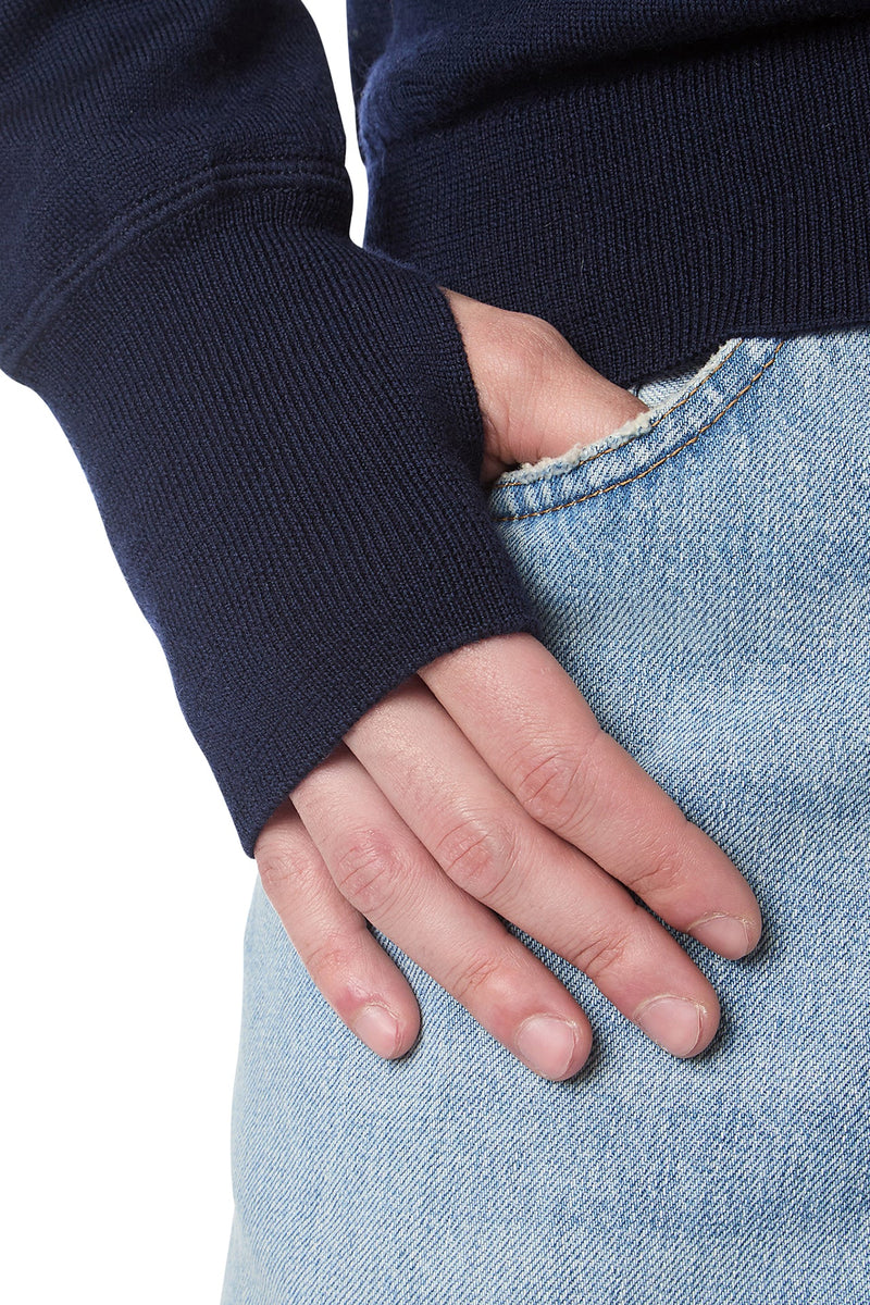 RAGLAN CREW NECK SWEATER