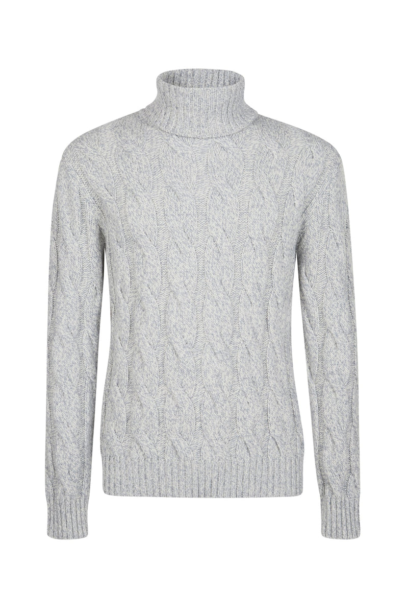 TURTLENECK BRAID SWEATER