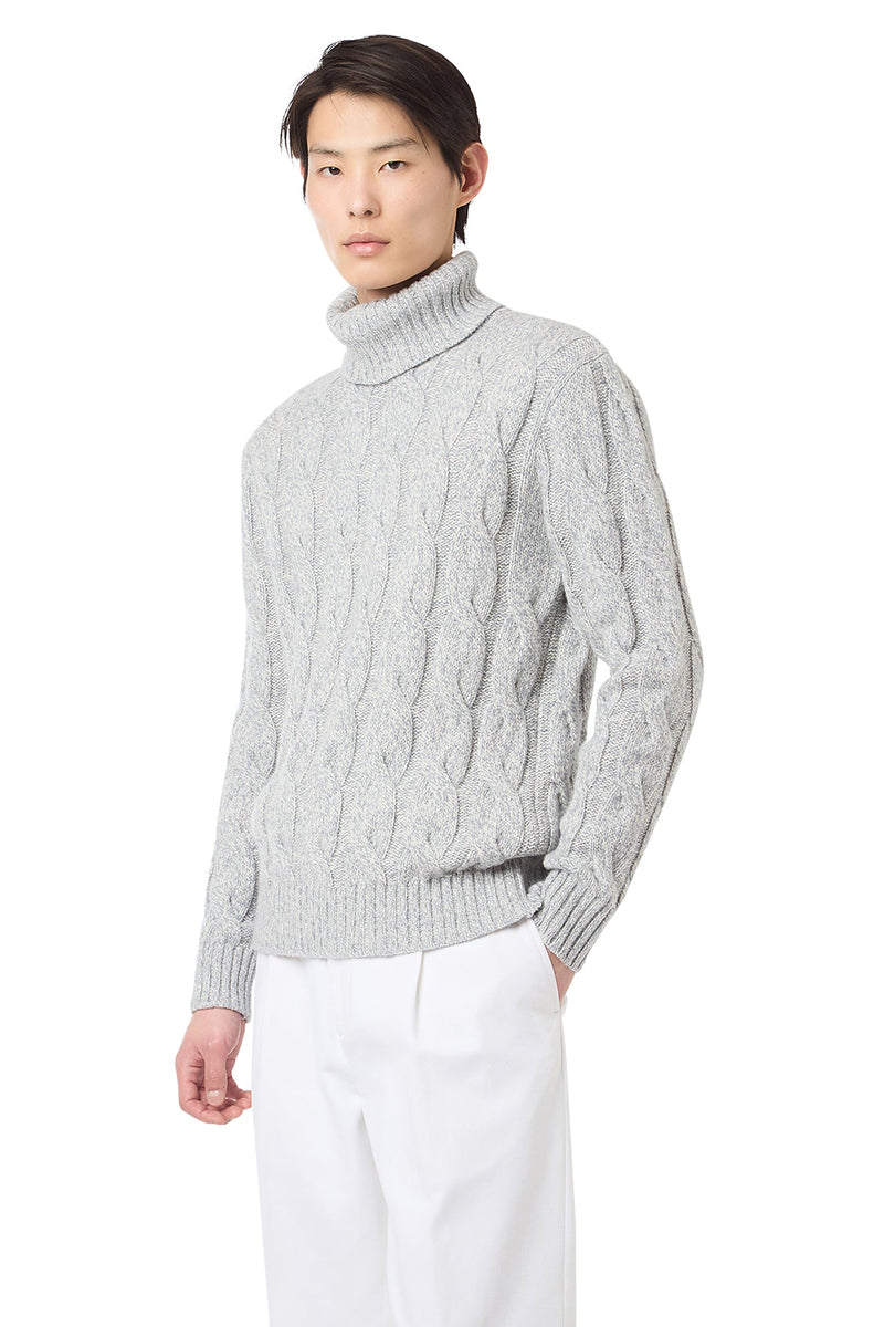 TURTLENECK BRAID SWEATER