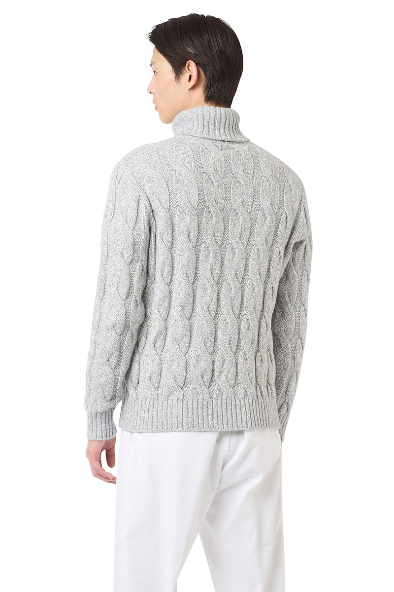 TURTLENECK BRAID SWEATER