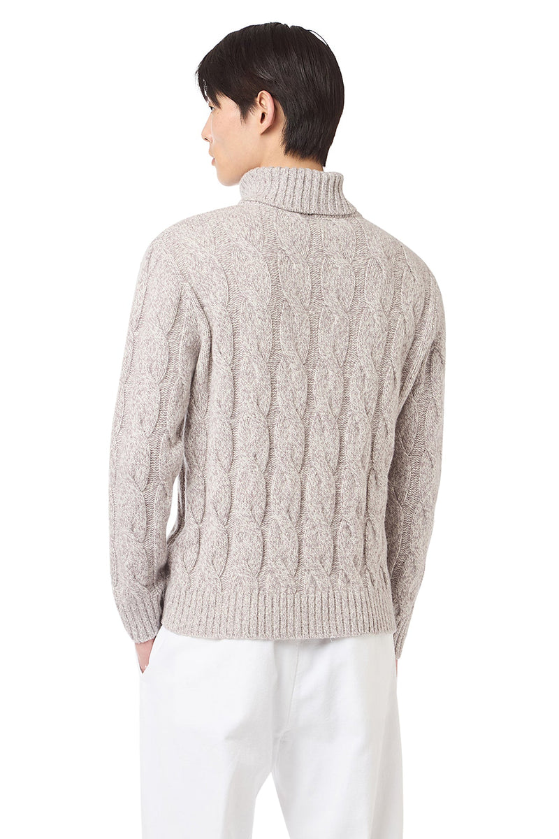 TURTLENECK BRAID SWEATER