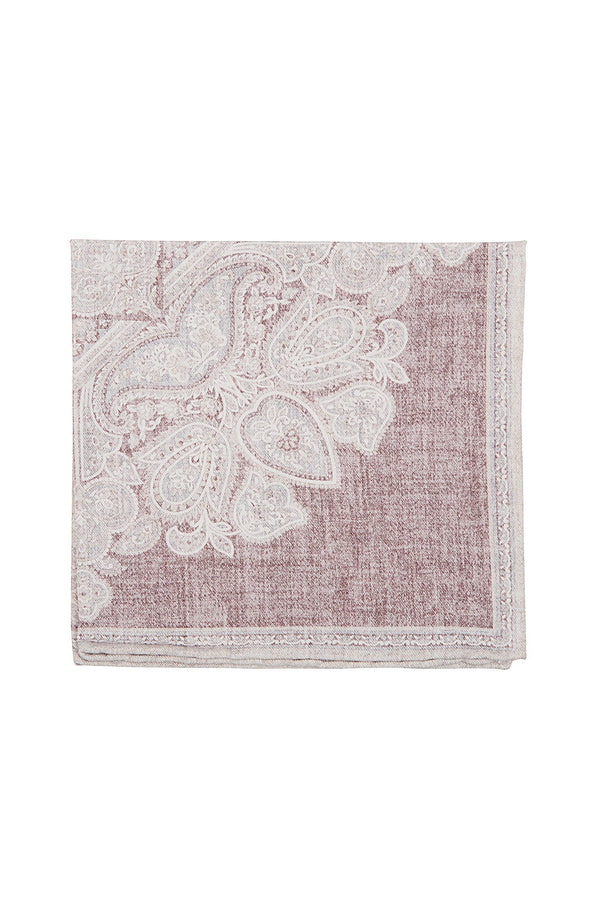 PATTERNED WOOL COTTON POCKET