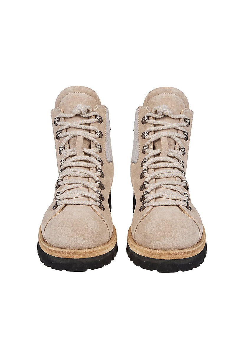 LACED ANKLE BOOT