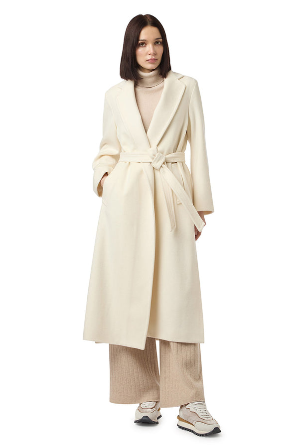 LONG COAT WITH BELT