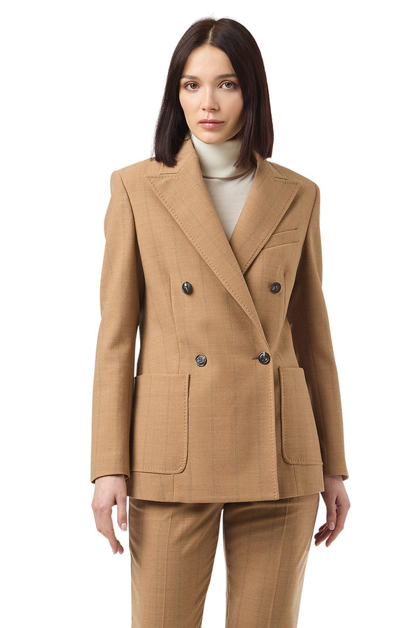 DOUBLE-BREASTED POCKET JACKET