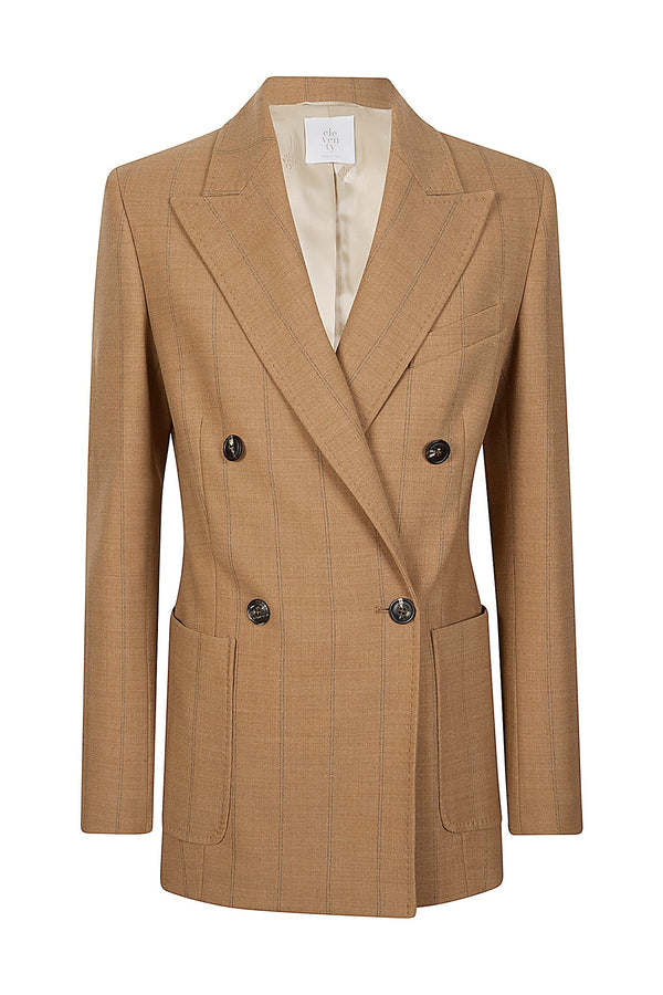 DOUBLE-BREASTED POCKET JACKET