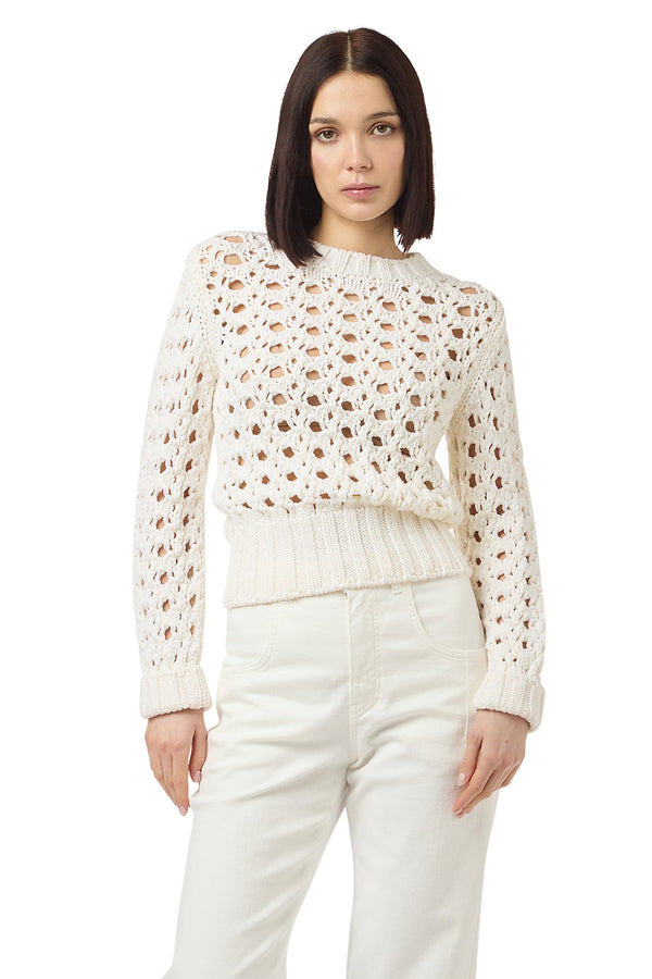 SLIM CREW NECK SWEATER