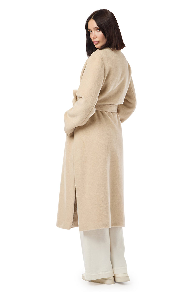 LONG COAT WITH BELT